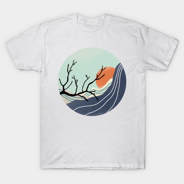 Japanese Art T-Shirt by arcanumstudio